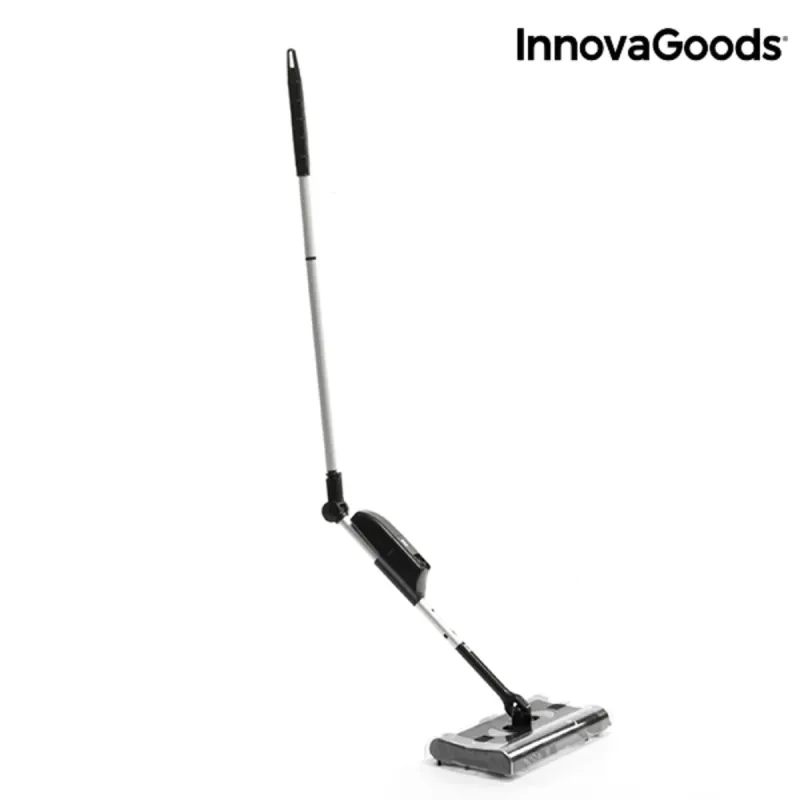 InnovaGoods juodai pilka stačiakampė elektrinė šluota 7.2 V 700 mAh